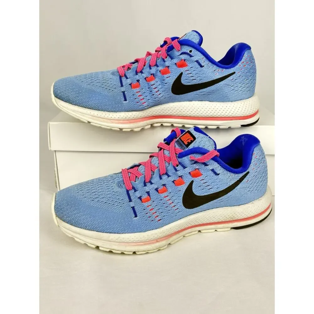 Nike Air Zoom Pegasus 33 Running Sneakers Women US 7.5 Blue Pink 863766-400